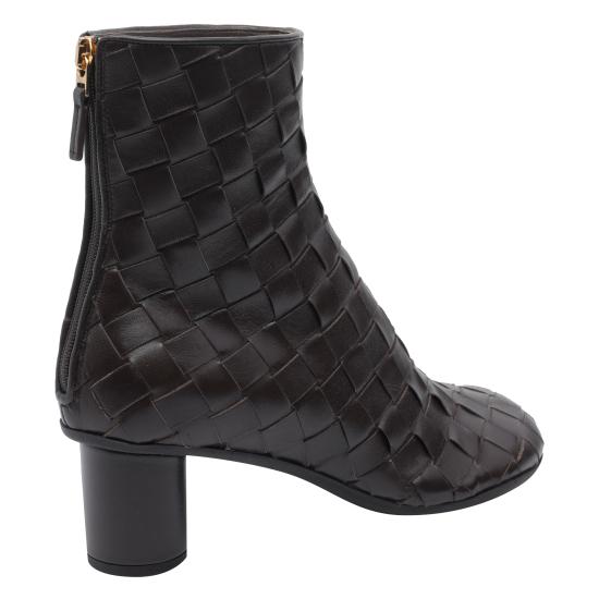 25FW 보테가베네타 아토믹 앵클 부츠 811017 V2ED02113 Brown - BOTTEGA VENETA