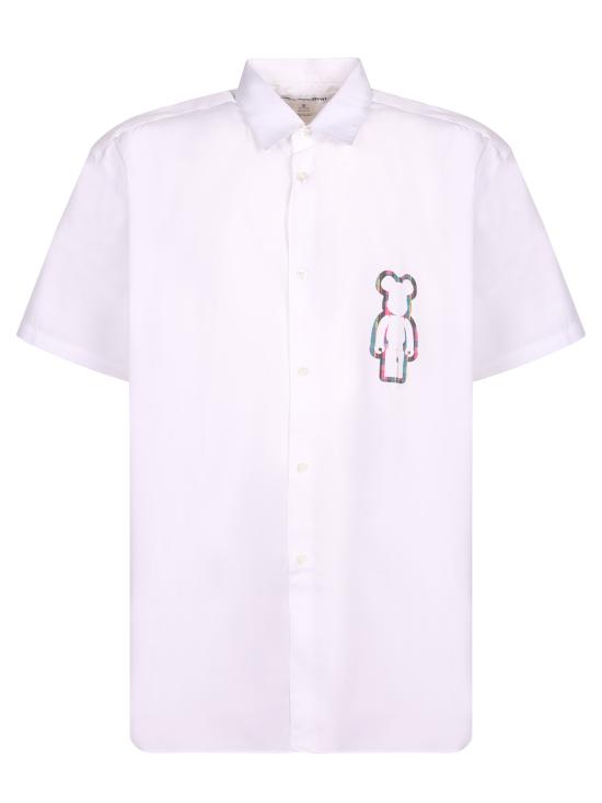 26SS 꼼데가르송 반팔 셔츠 FOB038051 WHITE White