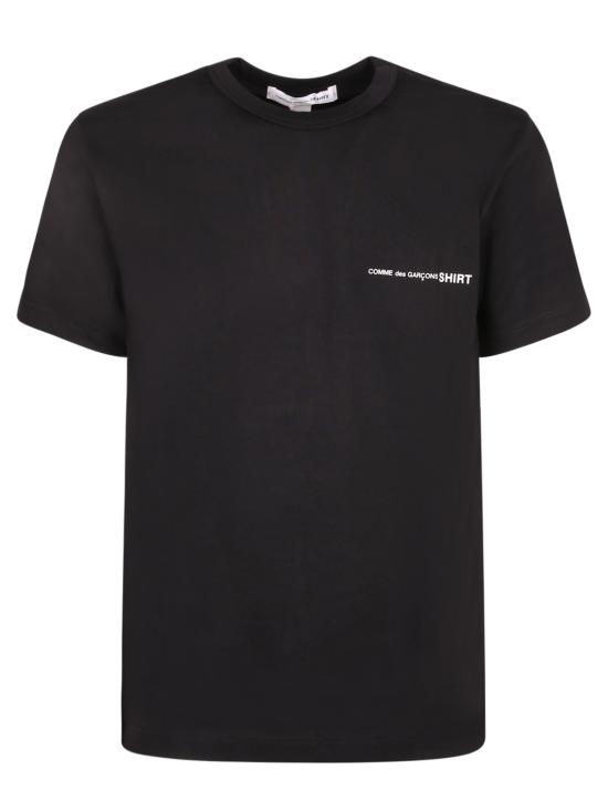 26SS 꼼데가르송 반팔 티셔츠 FOT026051 BLACK Black