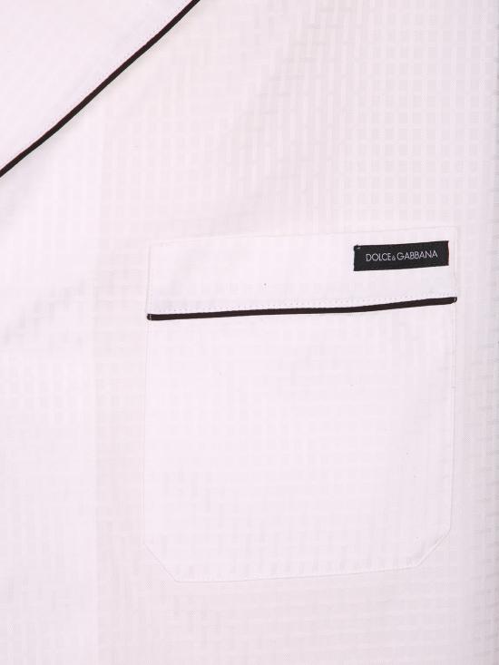 26SS 돌체앤가바나 긴팔 셔츠 G5OI9TX FU5YX W0800 White - DOLCE & GABBANA