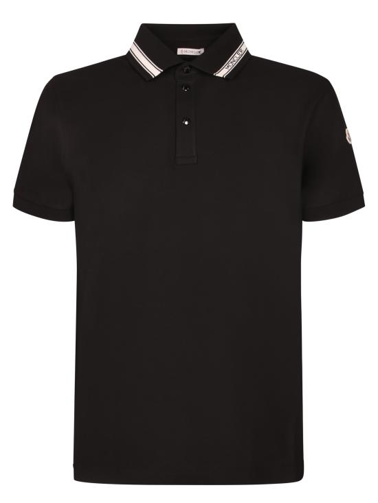 26SS 몽클레어 폴로 티셔츠 8A00022 84720 999 Black