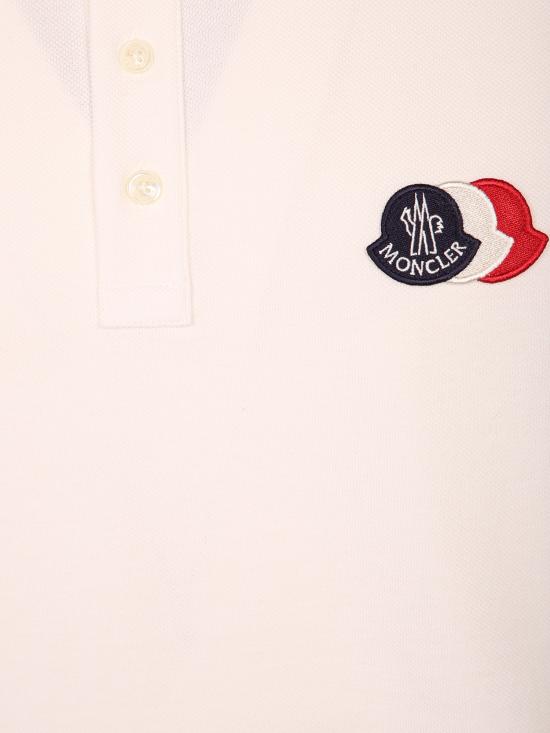 26SS 몽클레어 폴로 티셔츠 8A00030 89A16 034 White - MONCLER