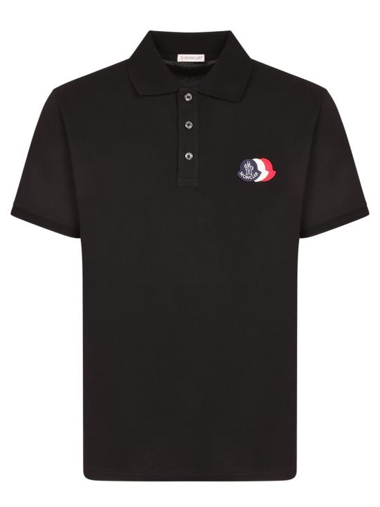 26SS 몽클레어 폴로 티셔츠 8A00030 89A16 999 Black