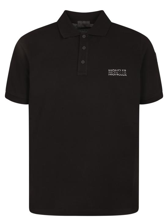 26SS 몽클레어 폴로 티셔츠 8A00009 89A16 999 Black