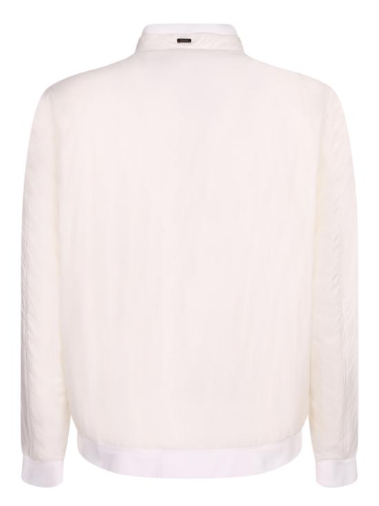 26SS 에르노 에코에이지 하이 카라 봄버 자켓 GI000414U 12456Z 1000 White - HERNO