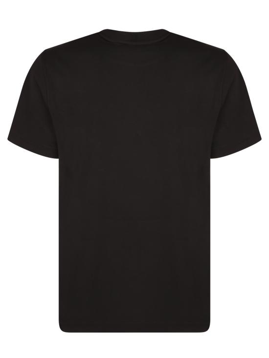 26SS 몽클레어 로고 코튼 저지 티셔츠 8C00007 89AYW 999 Black - MONCLER