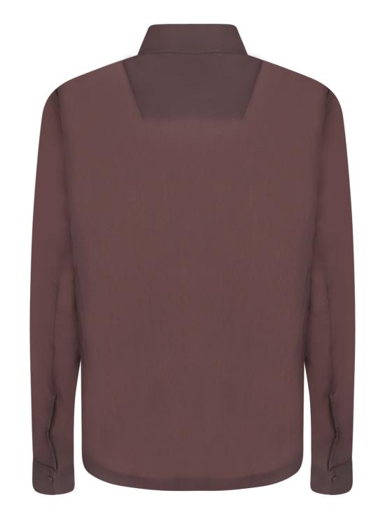 26SS 에르노 긴팔 셔츠 GI000646U 12865 8800 Brown - HERNO