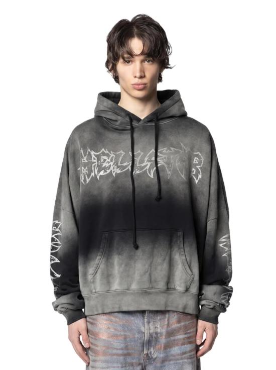 26SS 헬스타 후드 티셔츠 HSSS26HO6 BLK