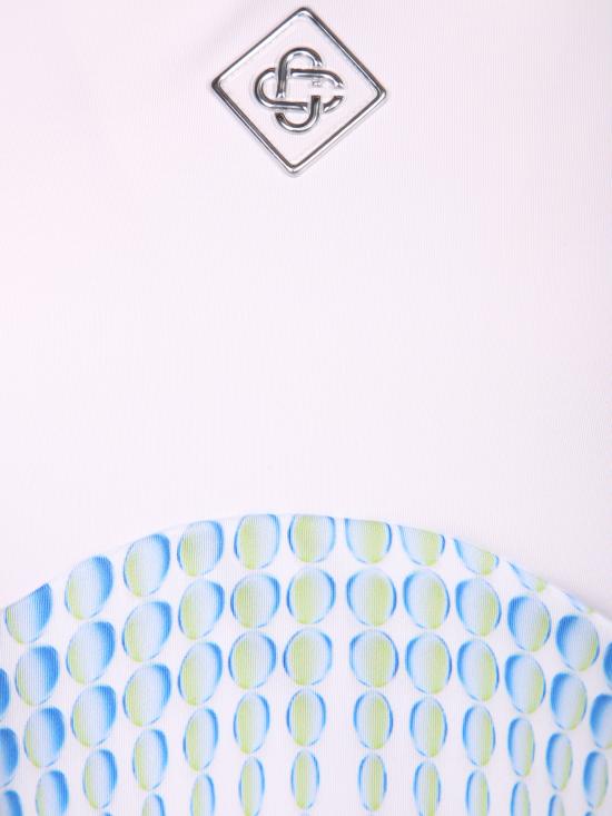 26SS 카사블랑카 숏 원피스 WSP26JDR02 02 White - CASABLANCA