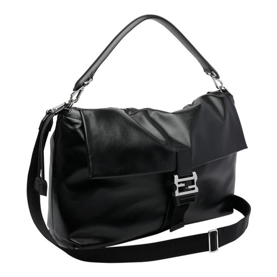 25FW 펜디 플럭스 맥시 메신저 7VA665 AV8BF0GXN Black - FENDI