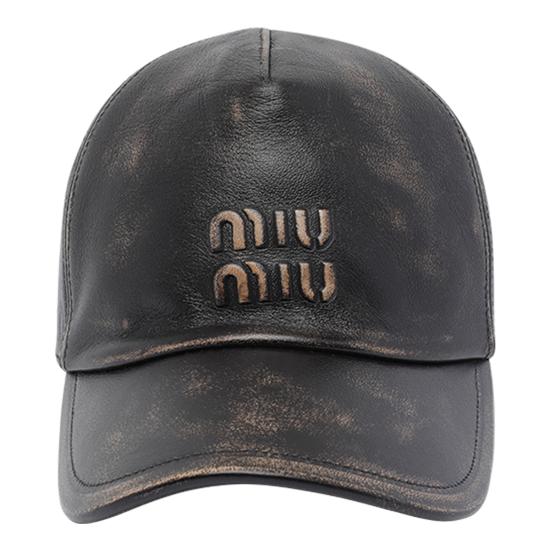 25FW 미우미우 볼캡 5HC179 AF6PF0201 Brown