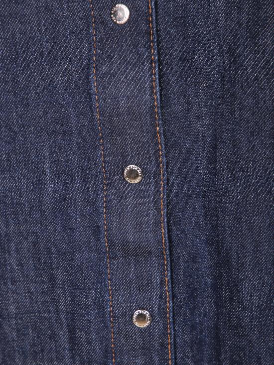 26SS 세븐포올맨카인드 롱 원피스 7U7T0U03 U7BUM Blue - 7 FOR ALL MANKIND