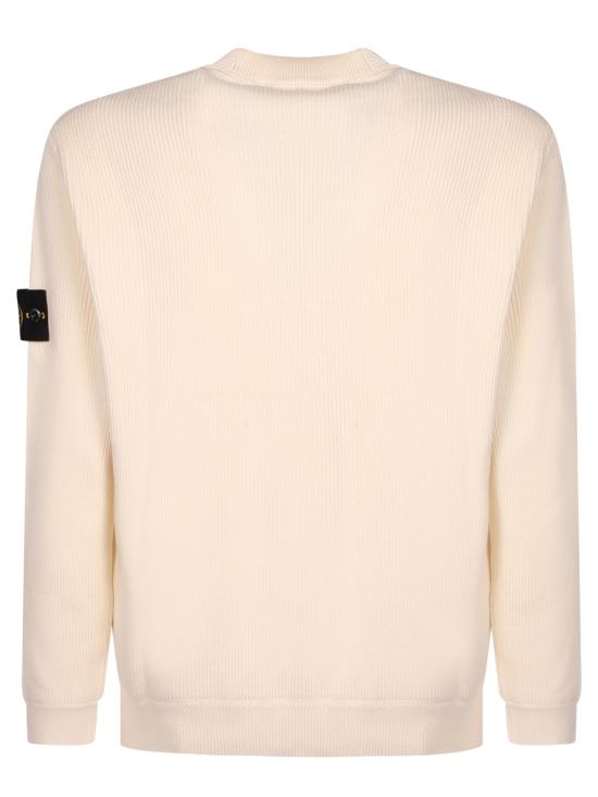 26SS 스톤 아일랜드 스웨터 5100154 S00D8 V0093 White - STONE ISLAND