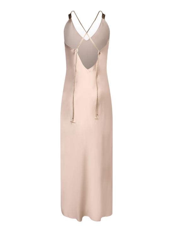 26SS 다네임 롱 원피스 626SS6807A SEASAND Beige - DANAMÈ