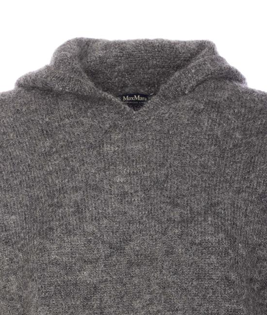 25FW 에스막스마라 후드 티셔츠 2529366073600 ATTUALE 003 Grey - 'S MAX MARA