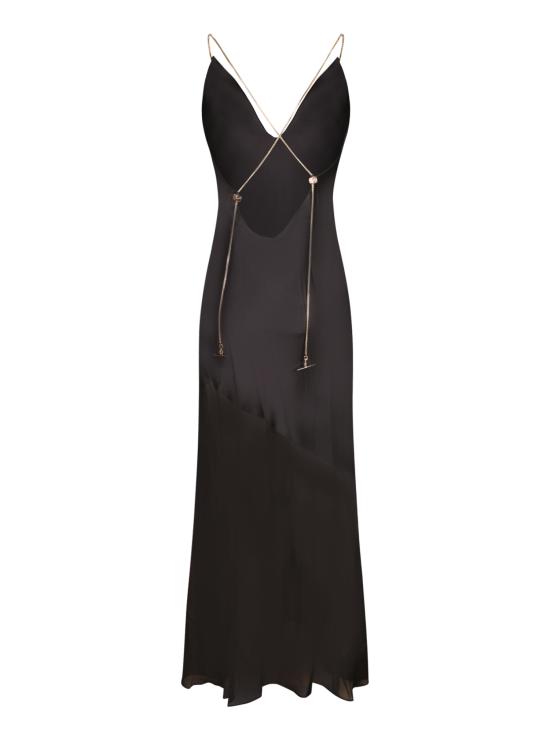 26SS 다네임 롱 원피스 626SS6818T BLACK Black - DANAMÈ