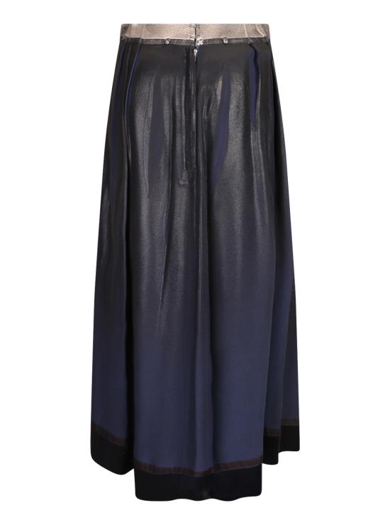 26SS 마르지엘라 포일드 미디 스커트 S51ME0051 M35533 478 Blue - MAISON MARGIELA