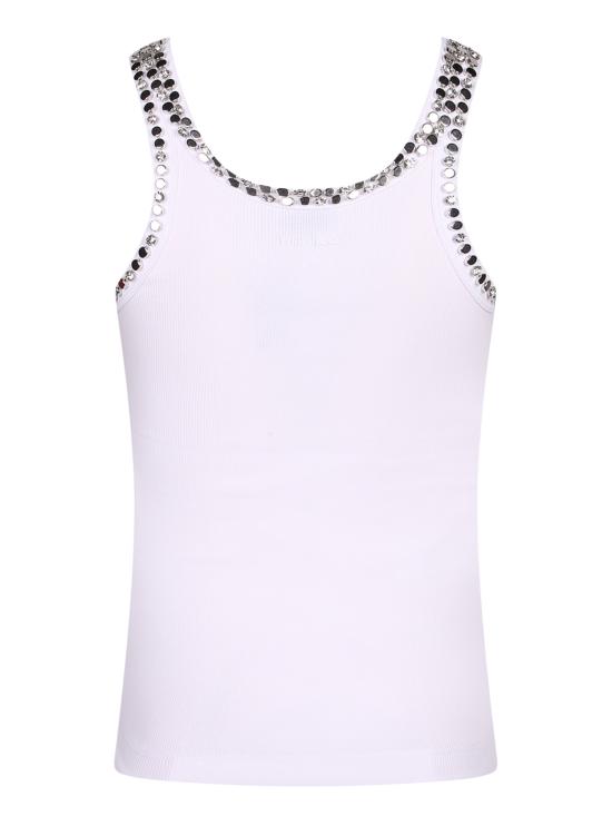 26SS 핑코 민소매 티셔츠 104109 A35Y Z04 White - PINKO