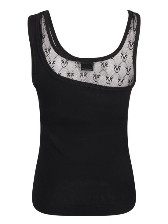 26SS 핑코 민소매 티셔츠 106461 A362 Z99 Black - PINKO