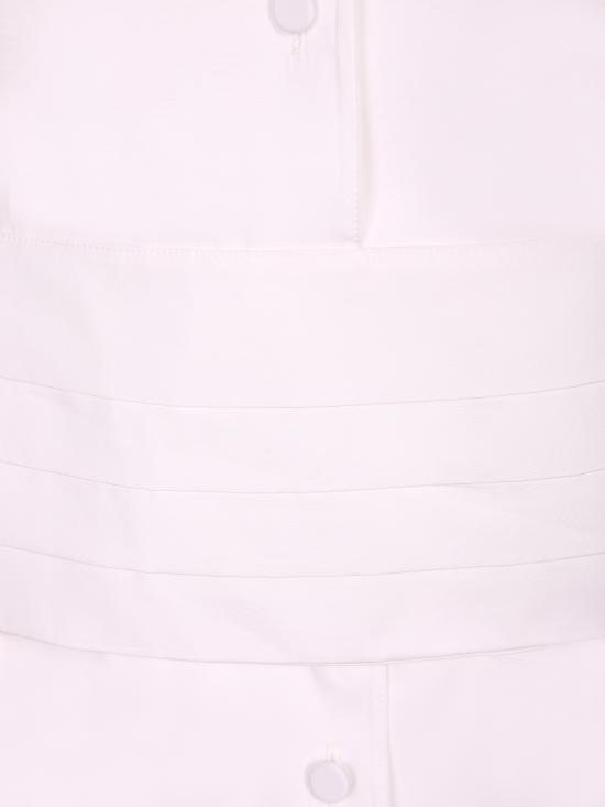 26SS 알라이아 숏 원피스 AA9R2874 T611C 000 White - ALAIA