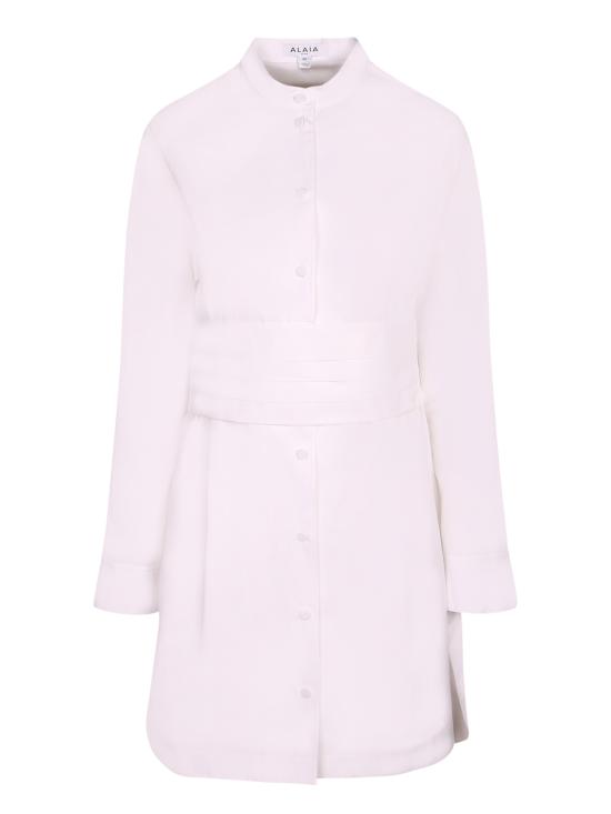 26SS 알라이아 숏 원피스 AA9R2874 T611C 000 White