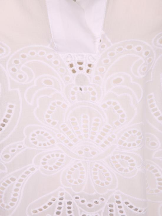 26SS 에르마노 피렌제 블라우스 D48EK022 EN0 MF010 White - ERMANNO FIRENZE