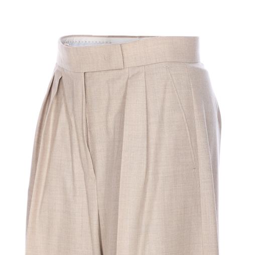 25FW 막스마라 팔라초 팬츠 2521136012600 ZULIA 010 Beige - MAX MARA