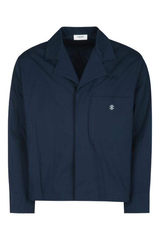 26SS 셀린느 긴팔 셔츠 RC0CO3318 07MR NAVY