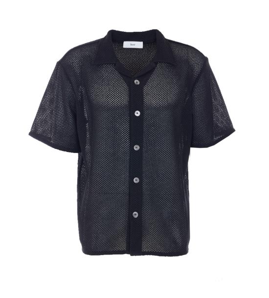 26SS 던스트 반팔 셔츠 UDSH6B323BK BLACK Black