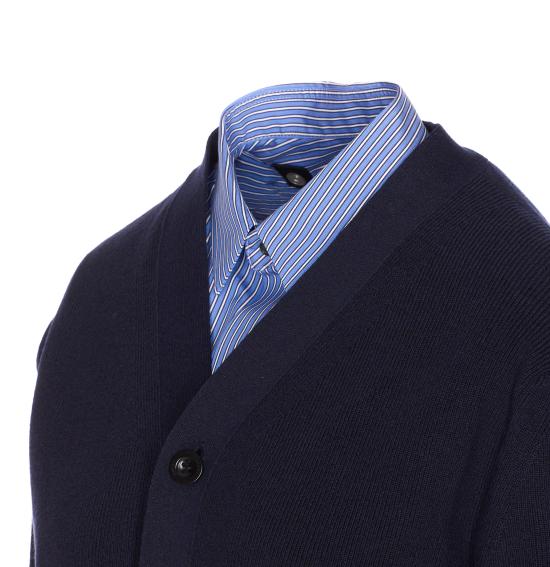 25FW 사카이 가디건 25 08170 239 Blue - SACAI