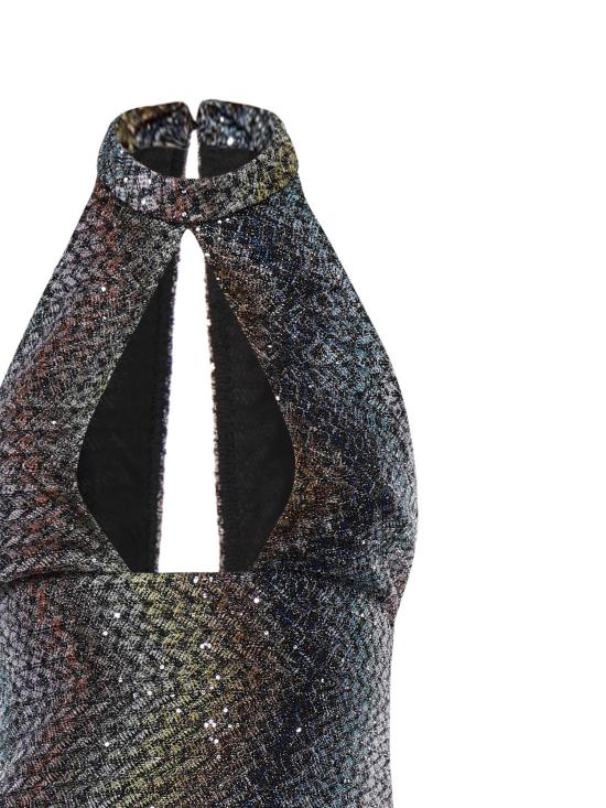 26SS 미소니 롱 원피스 DS26SG2V BC0065SMSNS MULTIBLUE YELLOW - MISSONI