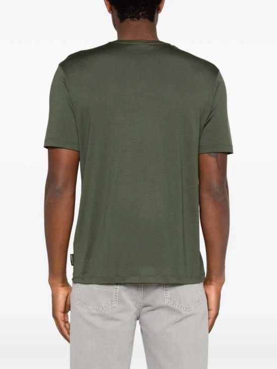 26SS 몬테꼬레 반팔 티셔츠 S10MUT988343 343 40 FOREST GREEN - MONTECORE