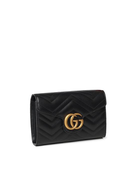 26SS 구찌 GG 마몽 마틀라세 미니백 474575 DTD1T1000 Nero - GUCCI