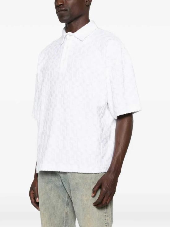 26SS 지씨디에스 폴로 티셔츠 C1MBQD080T078 OPTIC WHITE WHITE 100A - GCDS