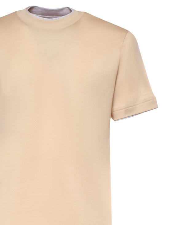 26SS 일레븐티 반팔 티셔츠 M75TSHM04TES0M237 102 13 Coriander Light Grey - ELEVENTY