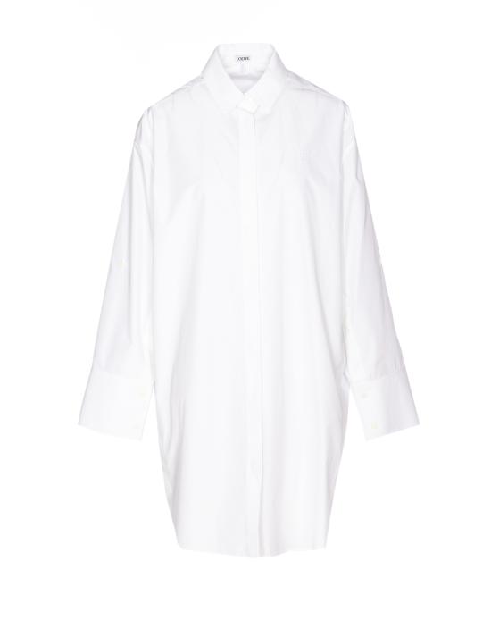 25FW 로에베 미디 원피스 S359Y09XJB 2100 White