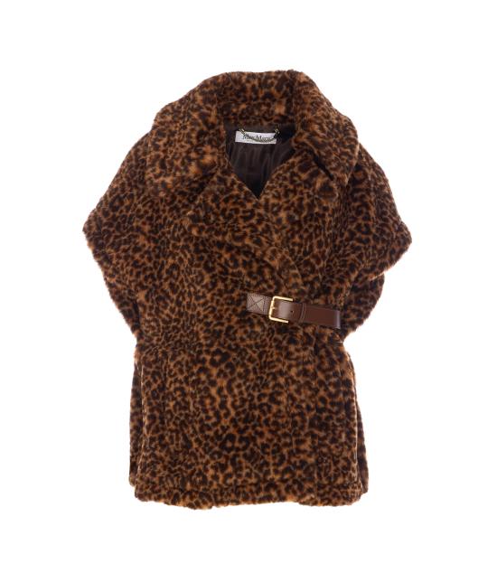 25FW 막스마라 뉴아바보 버클 케이프 2524736172600 NEWABAVO10 001 Brown