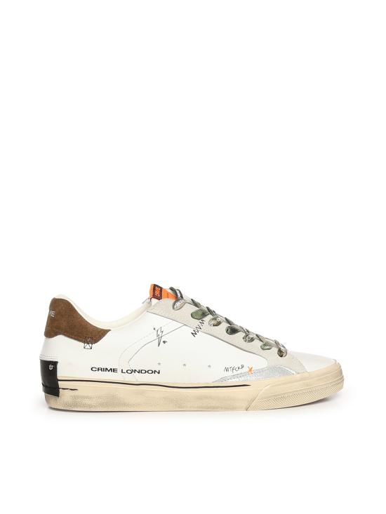 26SS 크라임런던 스니커즈 19071PP8B WHITE MILITARY GREEN