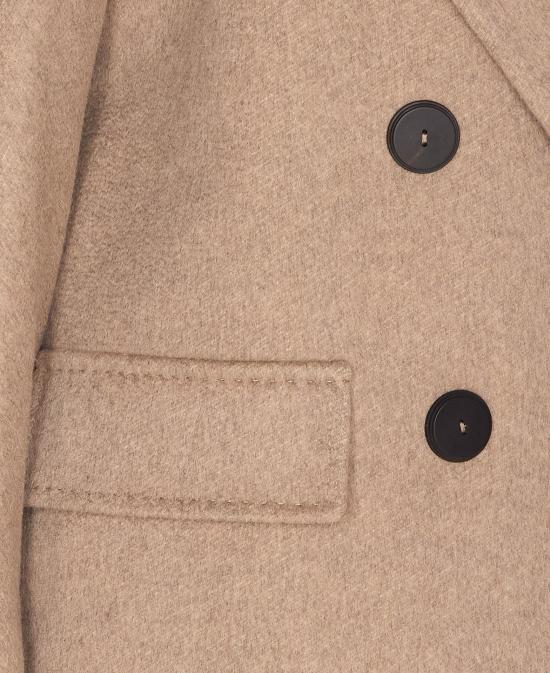 25FW 막스마라 더블 브레스티드 울 코트 2521016105600 ANGUS 004 Beige - MAX MARA
