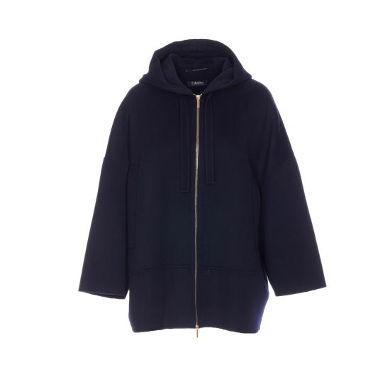 25FW 에스막스마라 레일라 후드 자켓 2529086033600 LEILA 081 Blue