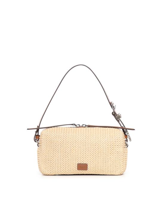 26SS 핑코 숄더백 106661 A391HH2O PAGLIA CUOIO OLD SILVER - PINKO