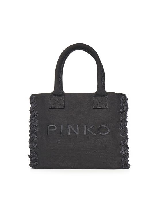 26SS 핑코 토트백 106673 A3A4Z99 BLACK