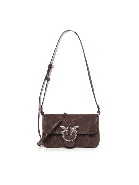26SS 핑코 숄더백 106244 A0F6M11O BROWN