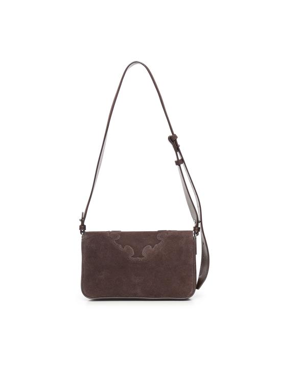 26SS 핑코 숄더백 106244 A0F6M11O BROWN - PINKO