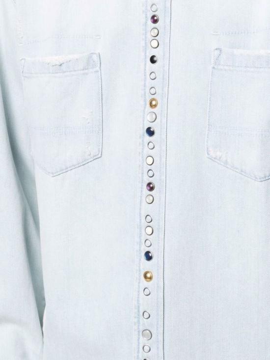26SS 골든구스 해머드 스터드 데님 셔츠 GMP00487 P00063650100 - GOLDEN GOOSE