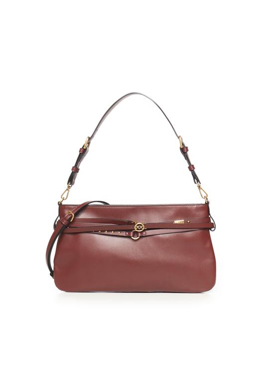 26SS 핑코 숄더백 106176 A0QOR49Q BURGUNDY