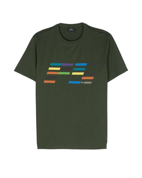  PS 바이 폴스미스 반팔 티셔츠 M2R 863Y NP4646 38 MILITARE