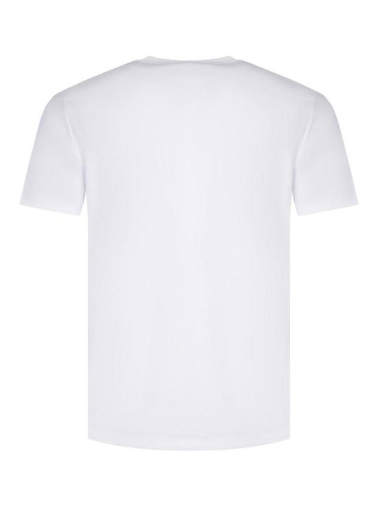 26SS 돈답 반팔 티셔츠 US198JF0309UML4000 White - DONDUP
