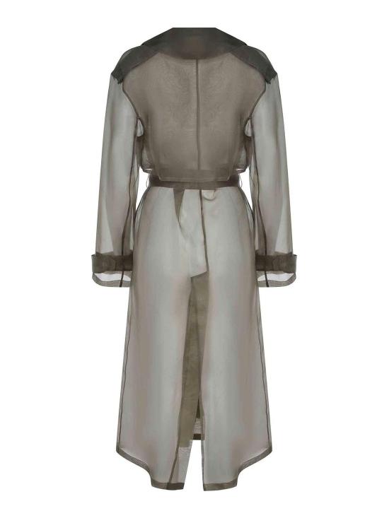 26SS 페데리카 토시 트렌치 코트 4010340988 Green - FEDERICA TOSI