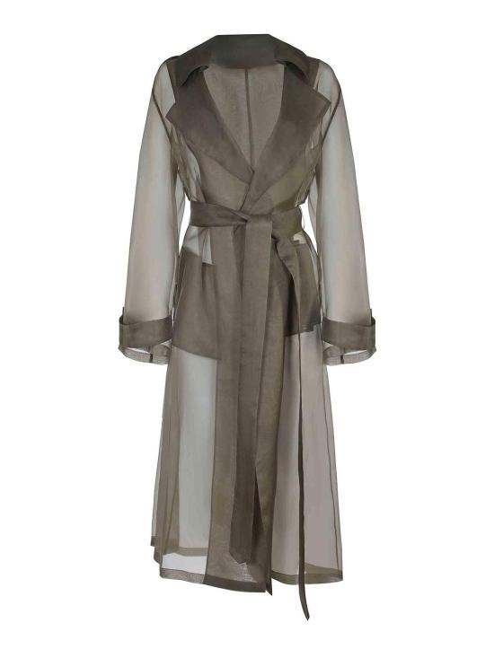 26SS 페데리카 토시 트렌치 코트 4010340988 Green